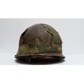 We Were Soldiers - Screenused Battle Damaged U.S. Helmet